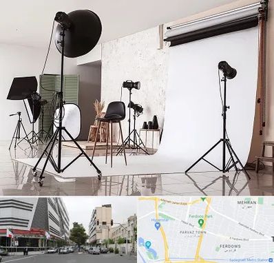 استودیو عکاسی در بلوار فردوس 