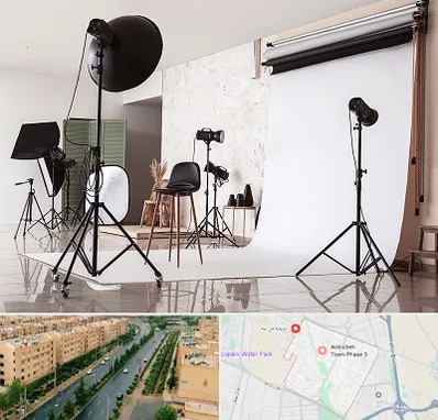 استودیو عکاسی در فاز سه اندیشه