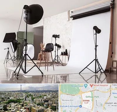 استودیو عکاسی در گیشا 