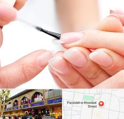 ترمیم کار ناخن در 15 خرداد