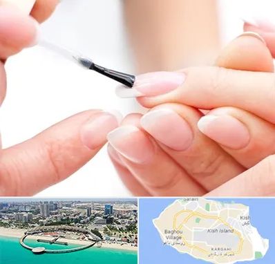 ترمیم کار ناخن در کیش