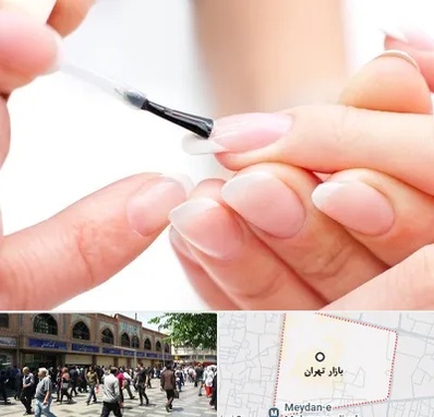 ترمیم کار ناخن در بازار تهران