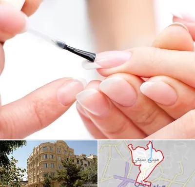 ترمیم کار ناخن در مینی سیتی