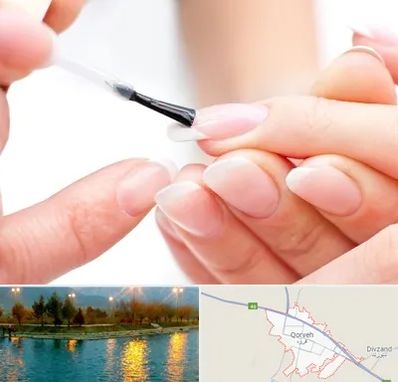 ترمیم کار ناخن در قروه