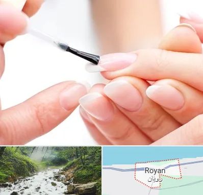 ترمیم کار ناخن در رویان