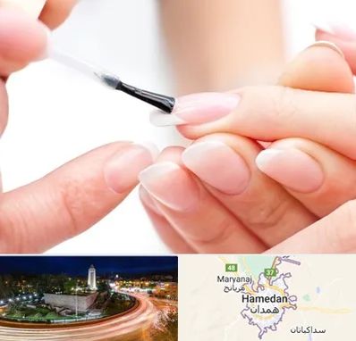 ترمیم کار ناخن در همدان