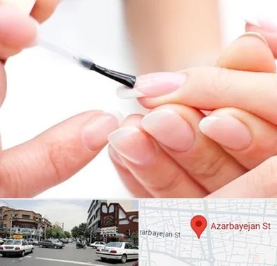 ترمیم کار ناخن در خیابان آذربایجان