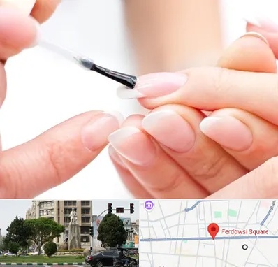 ترمیم کار ناخن در میدان فردوسی تهران