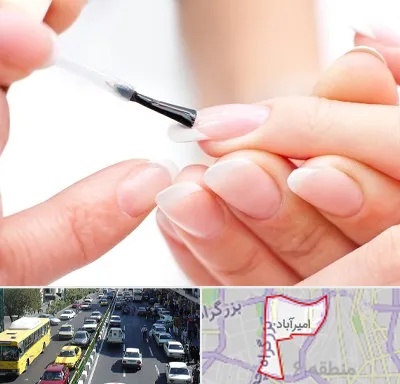 ترمیم کار ناخن در امیرآباد