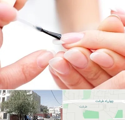 ترمیم کار ناخن در طرشت