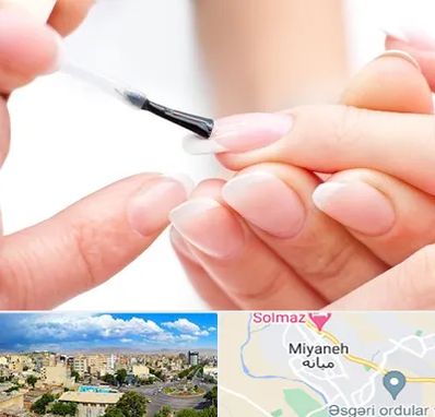 ترمیم کار ناخن در میانه