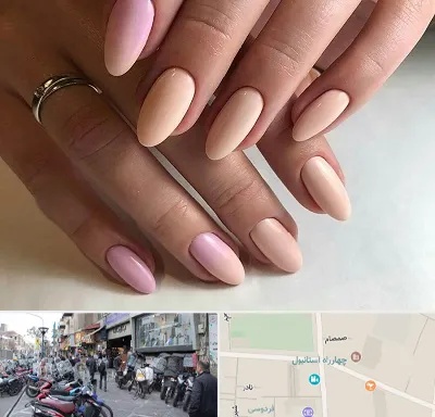 ژلیش ناخن در چهارراه استانبول