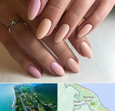 ژلیش ناخن در رامسر