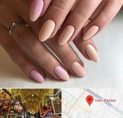 ژلیش ناخن در بازار وکیل شیراز