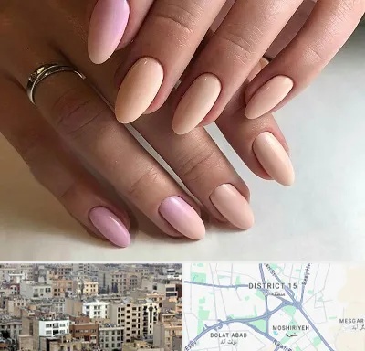 ژلیش ناخن در جنوب شرق تهران