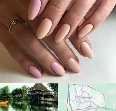 ژلیش ناخن در صومعه سرا