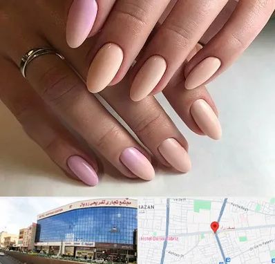 ژلیش ناخن در نصف راه تبریز