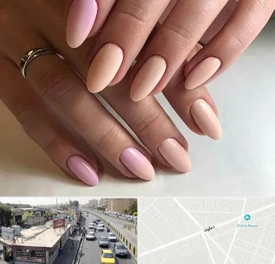 ژلیش ناخن در خیابان دماوند