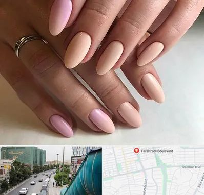 ژلیش ناخن در بلوار فرحزادی