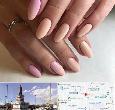 ژلیش ناخن در کارگر جنوبی