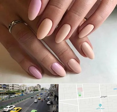 ژلیش ناخن در خیابان دامپزشکی