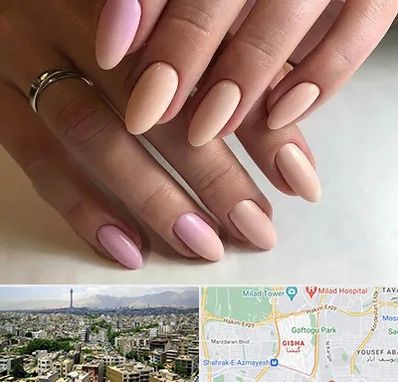 ژلیش ناخن در گیشا 