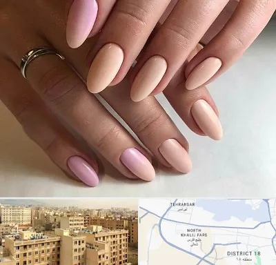 ژلیش ناخن در جنوب غرب تهران