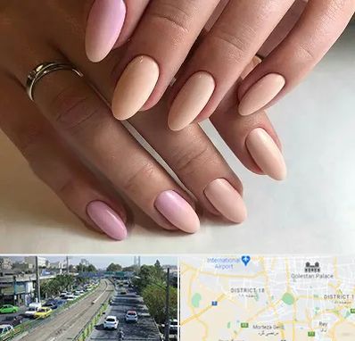 ژلیش ناخن در جنوب تهران 