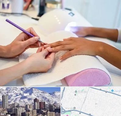 ناخن کار در ازگل