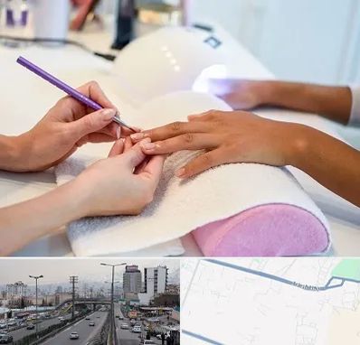 ناخن کار در بلوار ارتش