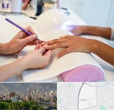 ناخن کار در جمشیدیه