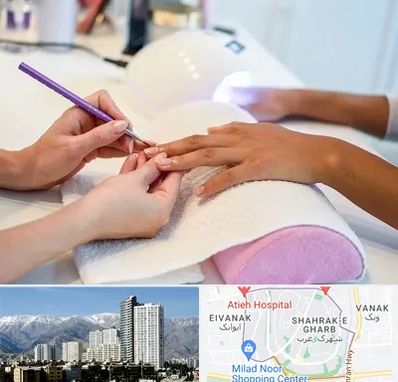 ناخن کار در شهرک غرب 