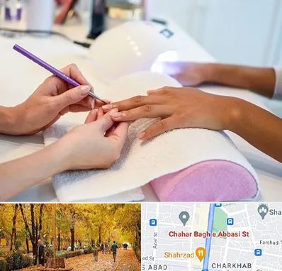 ناخن کار در چهارباغ اصفهان