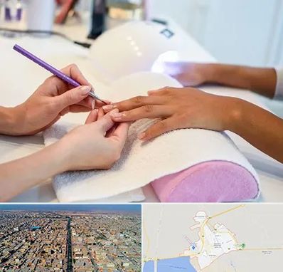 ناخن کار در بندر ماهشهر