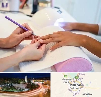 ناخن کار در همدان