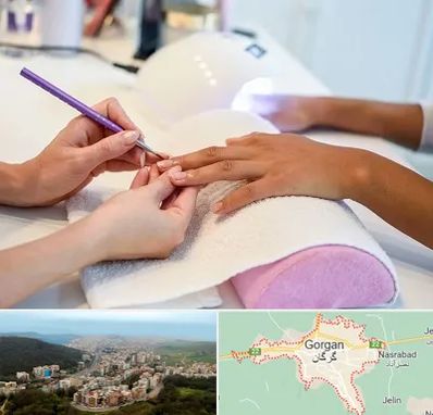 ناخن کار در گرگان