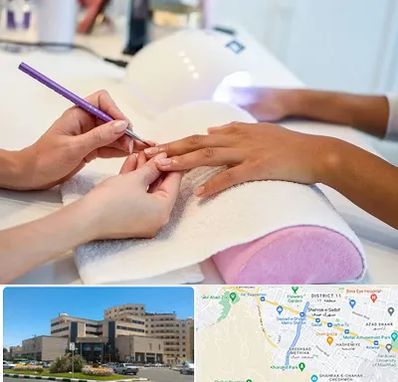 ناخن کار در صیاد شیرازی مشهد