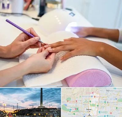 ناخن کار در منطقه 2 تهران