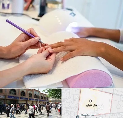 ناخن کار در بازار تهران