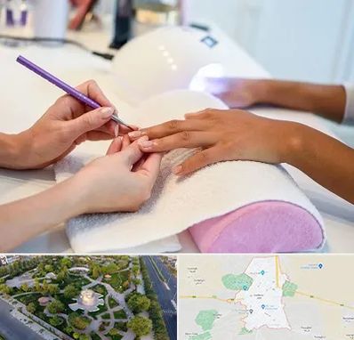 ناخن کار در کاشمر