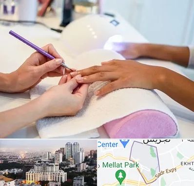 ناخن کار در الهیه 