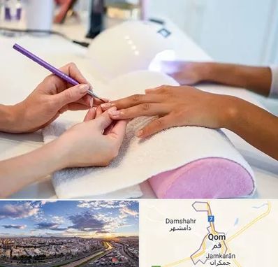 ناخن کار در قم