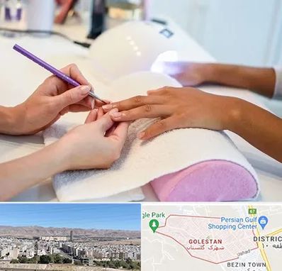 ناخن کار در شهرک گلستان شیراز