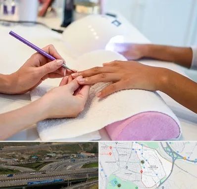 ناخن کار در یاغچیان تبریز