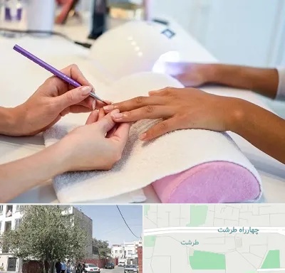 ناخن کار در طرشت