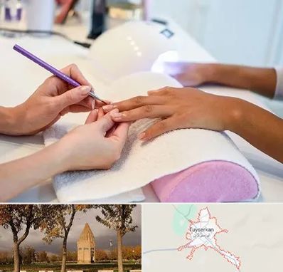 ناخن کار در تویسرکان
