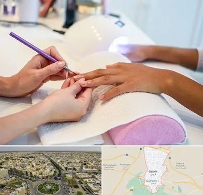 ناخن کار در قزوین