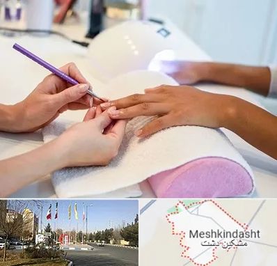 ناخن کار در مشکین دشت