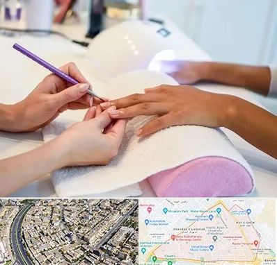 ناخن کار در شهرک غرب مشهد