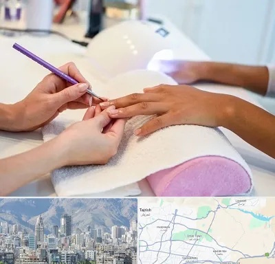 ناخن کار در شمال شرق تهران